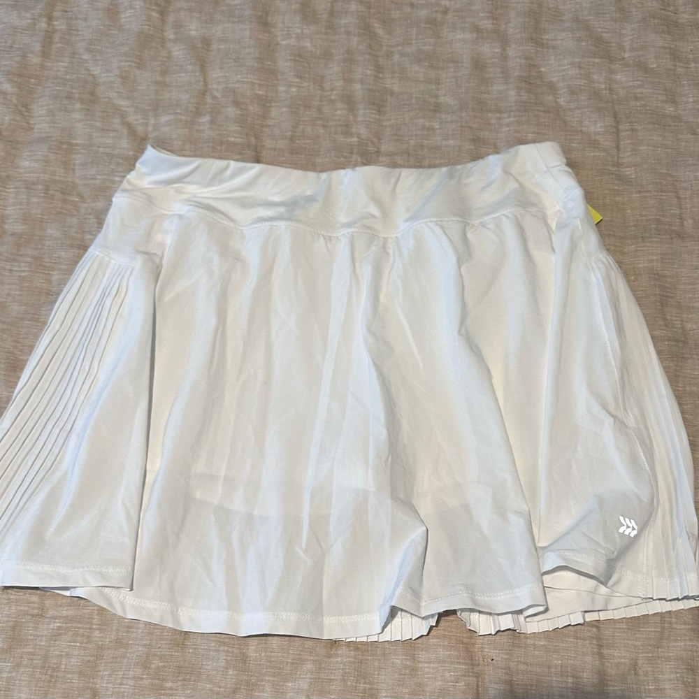 Hummel White Athletic Skirt